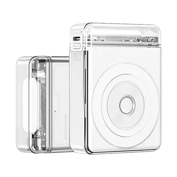 PowerBank multifonctions Keephone Nova Power – 10000mAh – PD 20W – MagSafe 15W – 1 Port Type-C – 1 port USB – Blanc – KPNOVPOWPB24RWH — photo 1