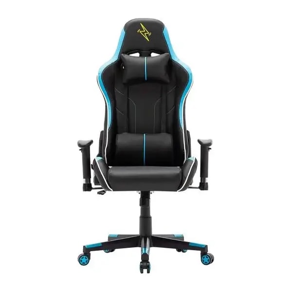 Chaise Gaming Urban Wave avec Dossier Haut Réglable et Accoudoirs 2D (Version OC Denver) – Bleu/Noir — photo 1