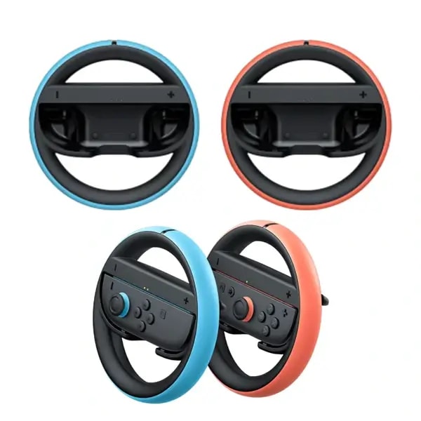 Volant Joy-Con 2 pour manette Joy-Con 2 – Lot de 2 volants – Compatible uniquement avec les manettes Joy-Con 2 et les jeux compatibles – Joy-Con 2 Wheel Pair — photo 2