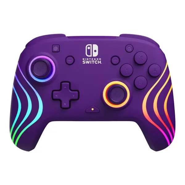 Manette sans fil Afterglow Wave officielle pour Nintendo Switch – Violet — photo 1