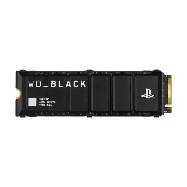 Disque SSD 1To pour PS5 + accès gratuit à 14 jours d’essai gratuit à PlayStation Plus premium – Dissipateur thermique intégré – WD BLACK SN850P NVMe SSD – WDBBYV0010BNC-WRSN — photo 1