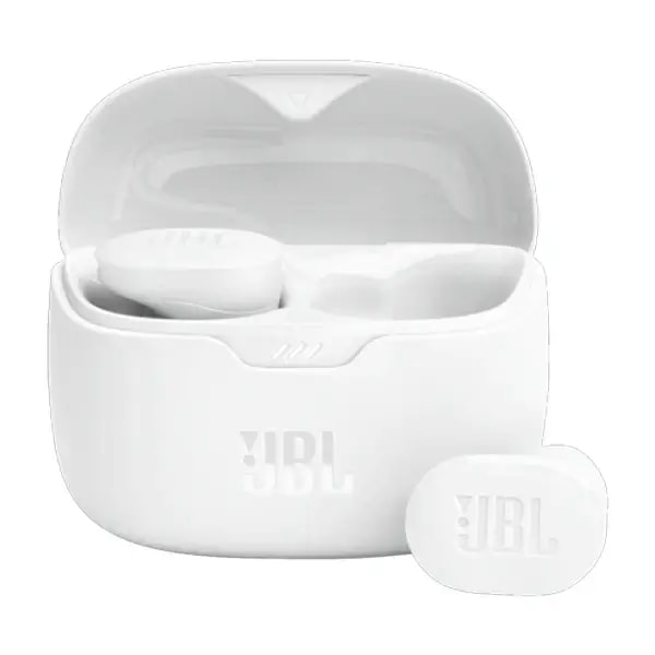 Écouteur JBL Tune Buds – 48h d’autonomie – BT 5.3 – Réduction de bruit active – Réduction Adaptative du bruit – Résistante à l’eau et à la poussière – Blanc — photo 1