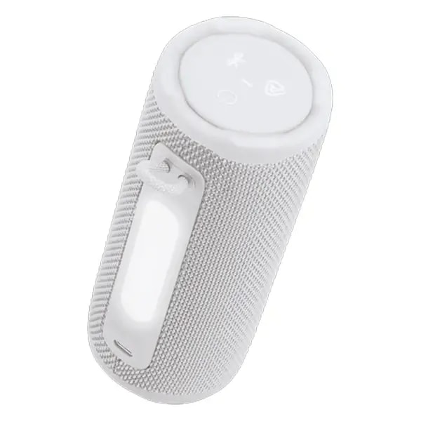 Enceinte bluetooth portable JBL GRIP – 16W – 14h d’autonomie – BT 5.4 – IP68 – AI Sound Boost – Lumière ambiante intégrée – Blanc — photo 2