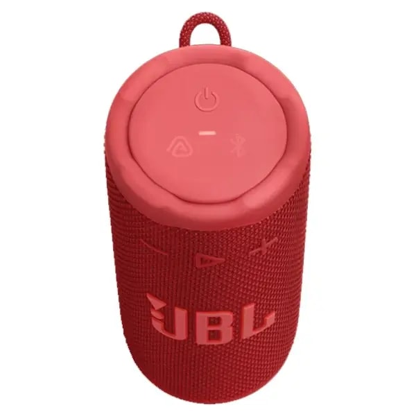 Enceinte bluetooth portable JBL GRIP – 16W – 14h d’autonomie – BT 5.4 – IP68 – AI Sound Boost – Lumière ambiante intégrée – Rouge — photo 2