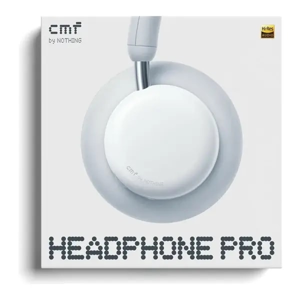 Casque CMF by Nothing Headphone Pro circum-auriculaire – BT 5.4 – ANC 40 dB – Hi-Res LDAC – Audio Spatial & 100h d’Autonomie – Gris clair – A11300009 — photo 3