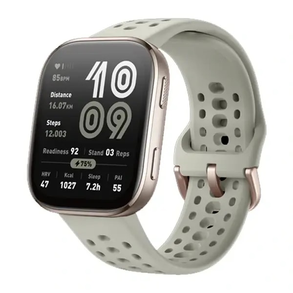 Montre connecté Amazfit Bip 6 – Écran AMOLED 1,97″ – Écran tactile – Jusqu’à 14 jours – Stone — photo 1