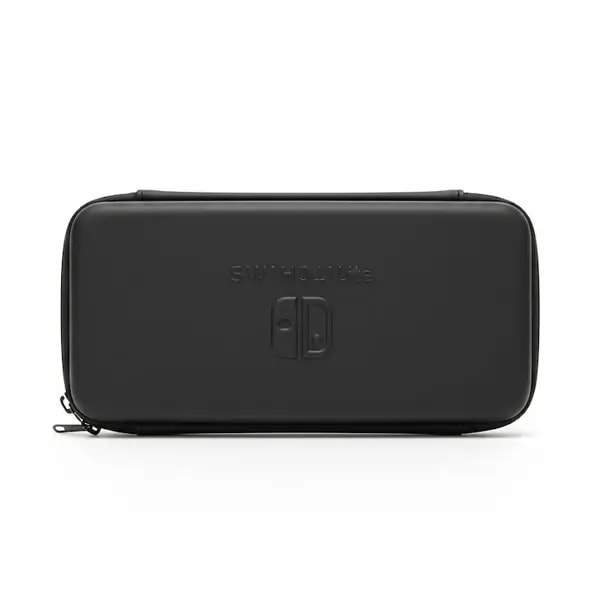 Pochette Pour Nintendo Switch Lite – Noir en silicone — photo 1