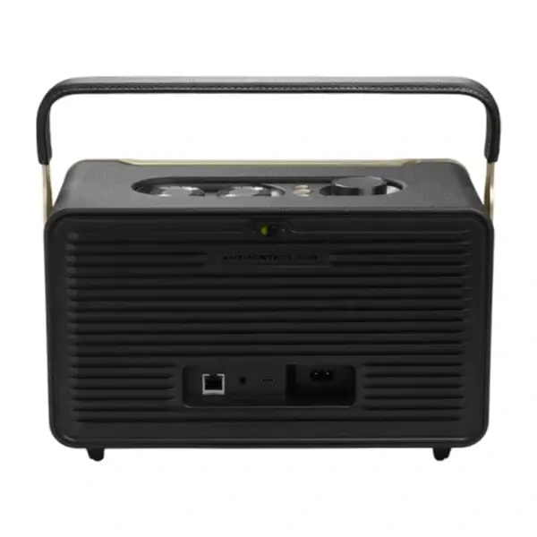 JBL Authentics 300 – Enceinte bluetooth portable classic avec poignée – 8h d’autonomie – 100W – BT 5.3 – Wifi – Assistant vocal – Batterie Rechargeable – Noir — photo 3
