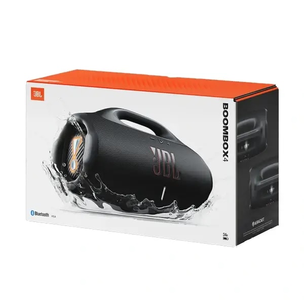 JBL Boombox 4 – Enceinte bluetooth portable – Jusqu’à 34h d’autonomie – BT5.4 – Son Pro imbattable avec AI Sound Boost – IP68 – Noir — photo 4