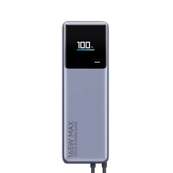 Powerbank Xiaomi 165W – 10000mAh – Charge Smartphone & PC – Ultra-Rapide avec Câble USB-C Intégré – BHR9361GL – Gris — photo 2