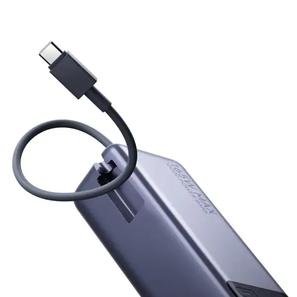 Powerbank Xiaomi 165W – 10000mAh – Charge Smartphone & PC – Ultra-Rapide avec Câble USB-C Intégré – BHR9361GL – Gris — photo 6