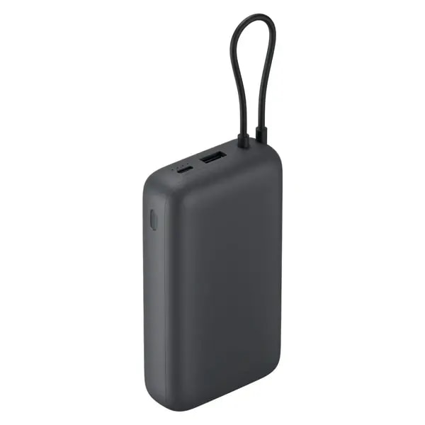 Powerbank Xiaomi 22,5W – 20000mAh – Charge Rapide – Câble USB Type-C – BHR9740GL – Gris foncé — photo 2