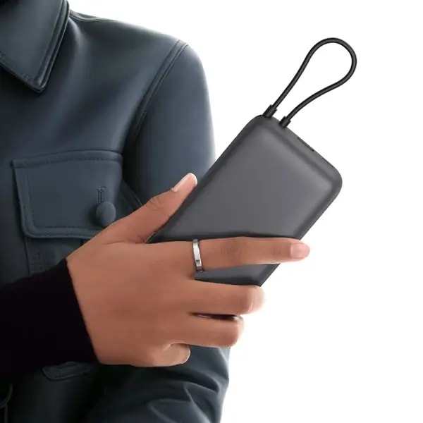 Powerbank Xiaomi 22,5W – 20000mAh – Charge Rapide – Câble USB Type-C – BHR9740GL – Gris foncé — photo 5