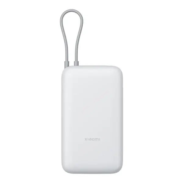 Powerbank Xiaomi 22,5W – 20000mAh – câble USB Type-C intégré – BHR9738GL – Gris Clair — photo 4