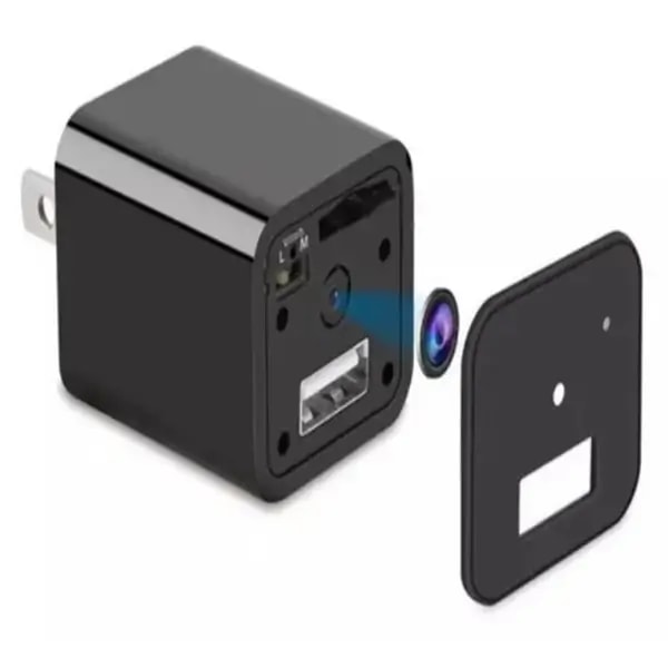Chargeur mural USB avec caméra cachée espion 1080P – WiFi – Détection de mouvement – Prise EU – microSD – Smart Charger — photo 3