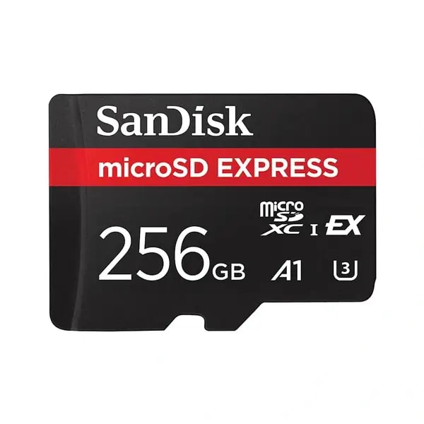 Carte mémoire SanDisk microSD Express – 256Go – Compatible avec les produits DJI et Nintendo Switch 2 – SDSQXFN-256G-GN4NN — photo 1