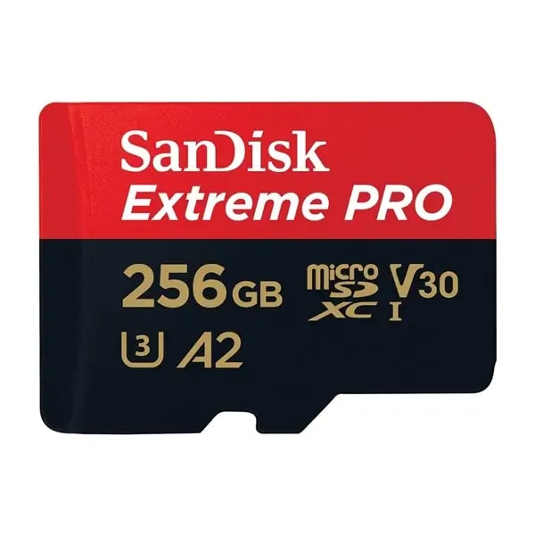Carte mémoire SanDisk Extreme Pro microSDXC UHS-I Card – 256Go – Pour smartphone, caméra d’action ou drone – SDSQXCD-256G-GN6MA — photo 2