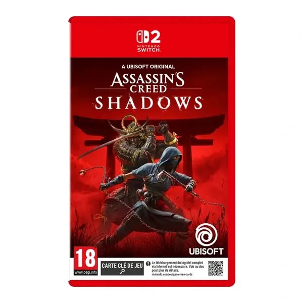 CD – Assassin’s Creed Shadow – Jeu Nintendo Switch 2 — photo 1