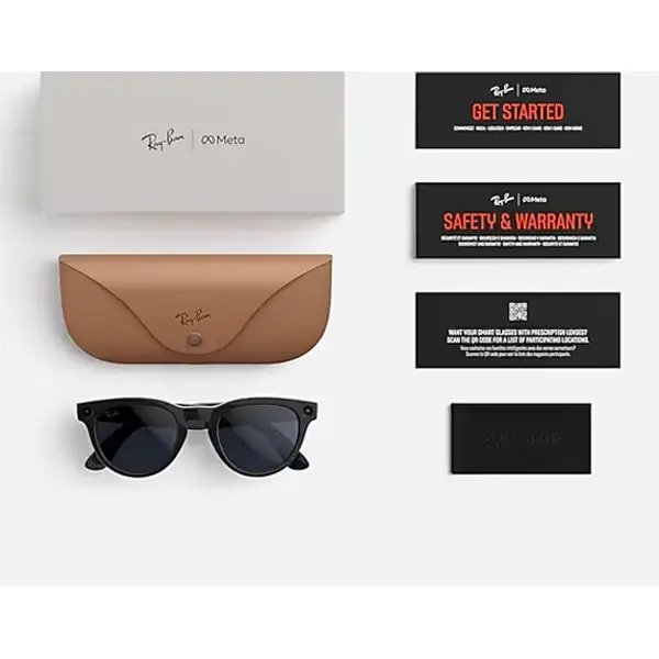 Lunette connectée Ray-Ban Wayfarer Matte Black 2e génération – Polar gradient graphite – Monture mat noir – 32Go – 8h d’autonomie – Wifi – BT – Android et IOS – RW4012 — photo 3