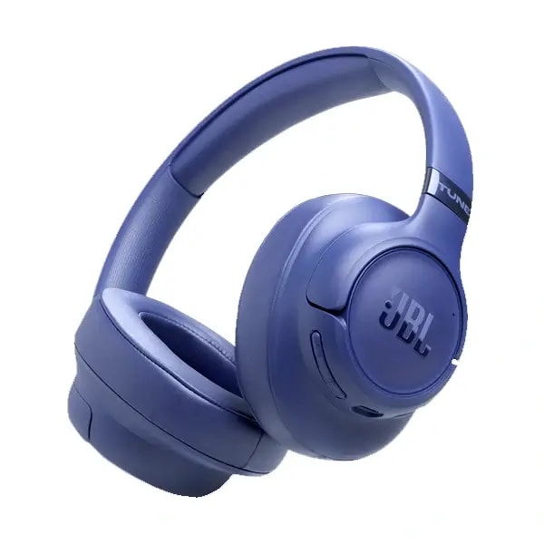 Casque JBL Tune 780 NC – 76h d’autonomie Réduction de bruit adaptative – BT 6.0 – 5 Micros intégrés pour vos appels et l’accès à l’assistant vocal – Pliable – Bleu — photo 3