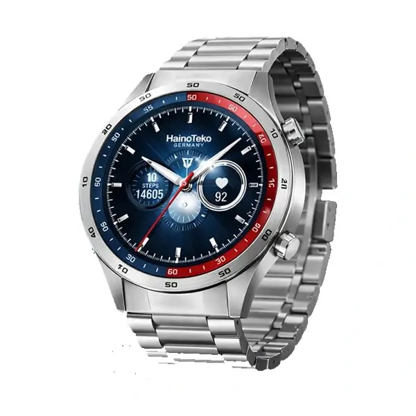Montre connectée HainoTeko GT5 Pro – Écran AMOLED HD – IP68 – Jusqu’à 10J d’autonomie – Avec 2 bracelets