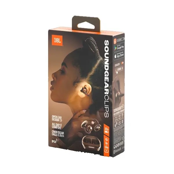 Écouteur JBL SOUNDGEAR CLIP – 8h d’autonomie – IP54 – BT 5.4 – Ouvert à conduction aérienne – Cuivre (Copper) — photo 4