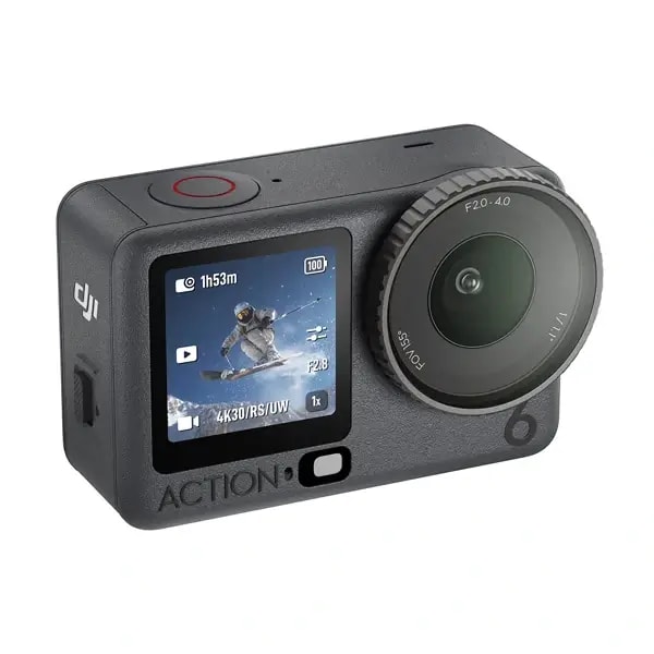 DJI Osmo Action 6 Aventure Combo – 50Go – 4h d’autonomie – Caméra sportive étanche – 4K HDR – Double écran tactile – Wifi 6 – BT 5.1 — photo 2