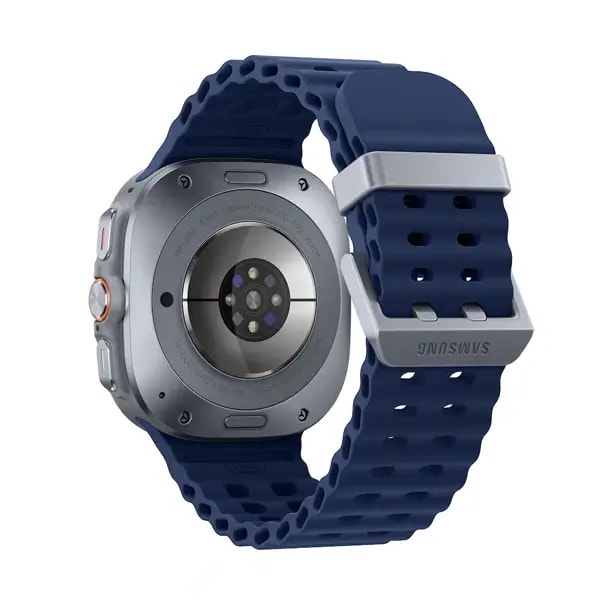 Montre connectée Samsung Galaxy Watch Ultra – Année 2025 – 47mm – 100h d’autonomie – Super AMOLED – 1,5″ – IP68 – BT – Wifi – GPS – 2/64Go – Titane bleu – SM-L705FZB1INS — photo 2