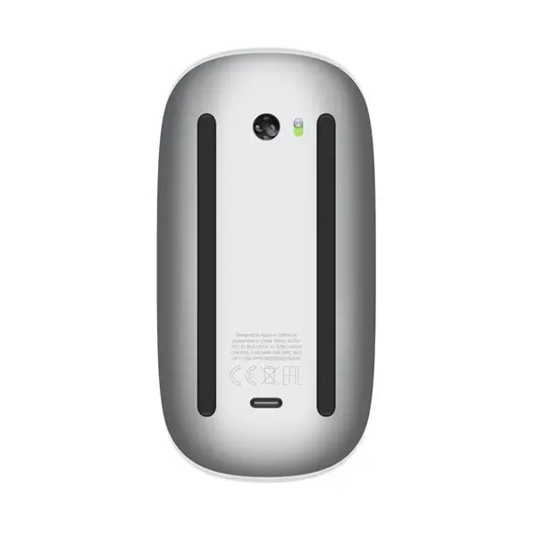 Souris Apple Magic Mouse – Année 2024 – USB‑C – Surface multi‑touch – BT – MXK53AM/A – Blanc — photo 3