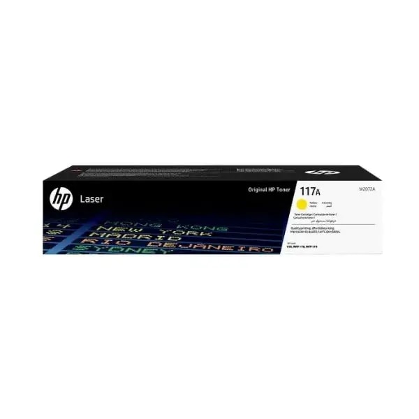 Cartouche de Toner HP 117A – Jaune – Originale — photo 1