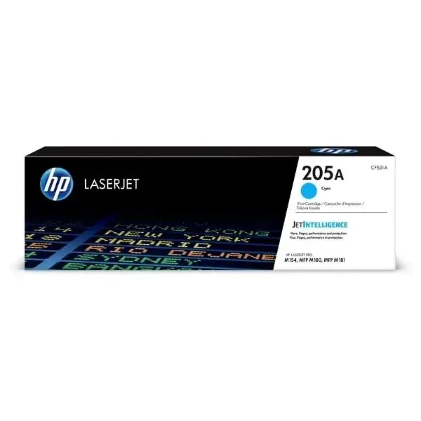 Cartouche de Toner HP 205A – Cyan – Originale — photo 1
