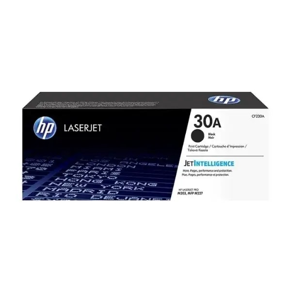 Cartouche de Toner HP 30A – Noir – Originale — photo 1