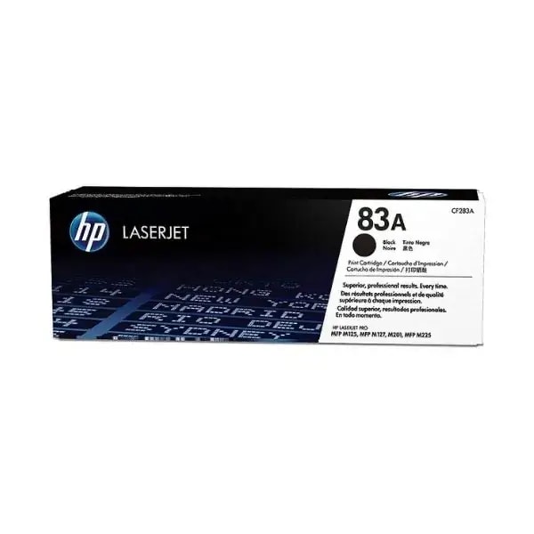 Cartouche de Toner HP 83A – Noir – Originale — photo 1