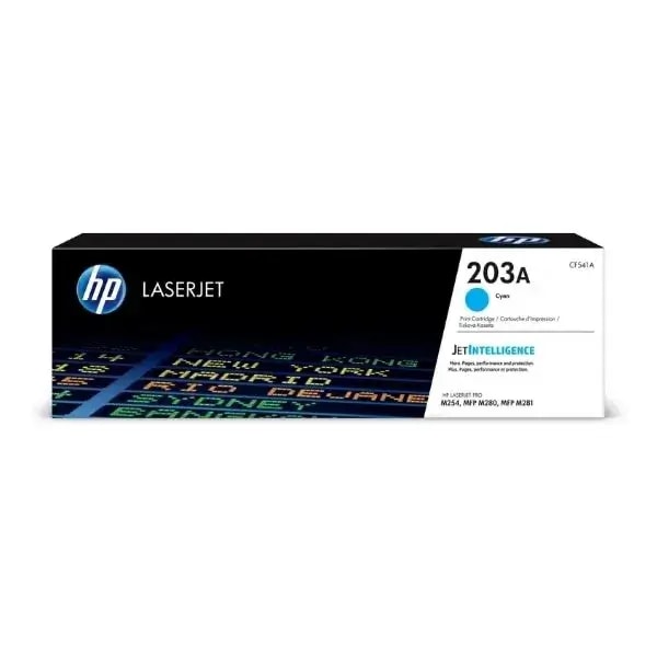 Cartouche de Toner HP 203A – Cyan – Originale — photo 1