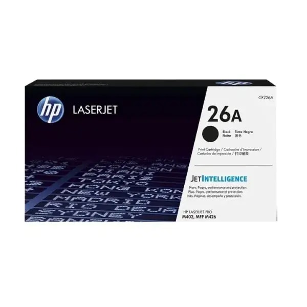 Cartouche de Toner HP 26A – Noir – Originale — photo 1