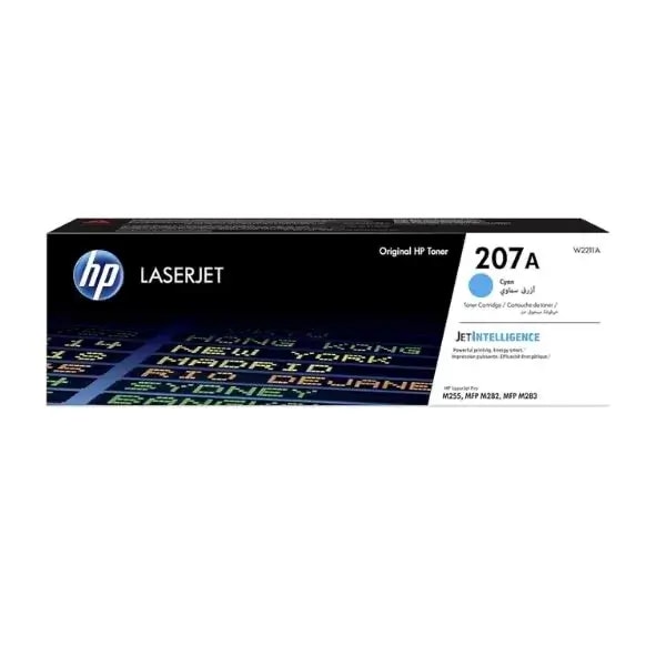 Cartouche de Toner HP 207A – Cyan – Originale — photo 1