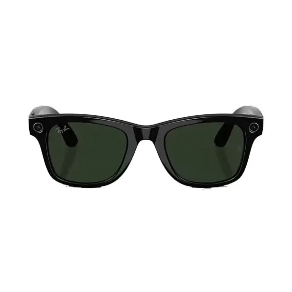 Lunette connectée Ray-Ban 2e Gen Wayfarer Shiny Black – Mémoire flash de 32Go/500+photos ou 100+vidéos de 30s – Transition Graphite Vert — photo 3