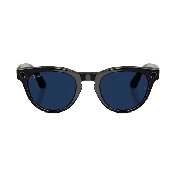Lunette connectée Ray-Ban 2e Gen Headliner Shiny Black – Mémoire flash de 32Go/500+photos ou 100+vidéos de 30s – Transition Saphir — photo 2