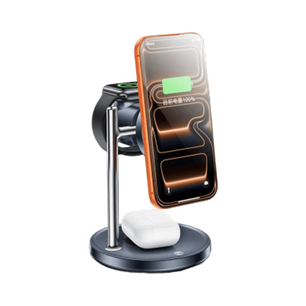 Station de charge sans fil 3en1 Yesido – 32,5W – Compatible avec appareils Apple et Samsung – DS40 — photo 2