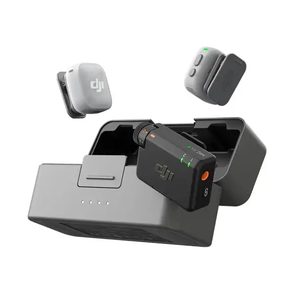 Micro cravate DJI Mic Mini 2 – 2 TX & 1 RX – Type-C – Portée 400M – 48h d’autonomie – ANC à deux niveaux – DMM529 — photo 2