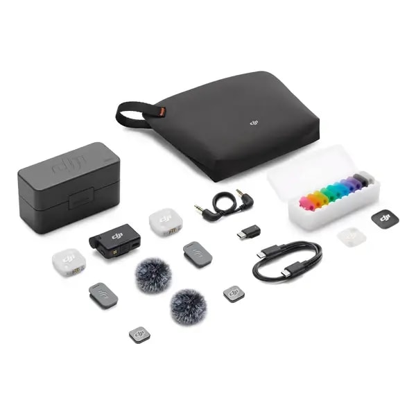 Micro cravate DJI Mic Mini 2 – 2 TX & 1 RX – Type-C – Portée 400M – 48h d’autonomie – ANC à deux niveaux – DMM529 — photo 7