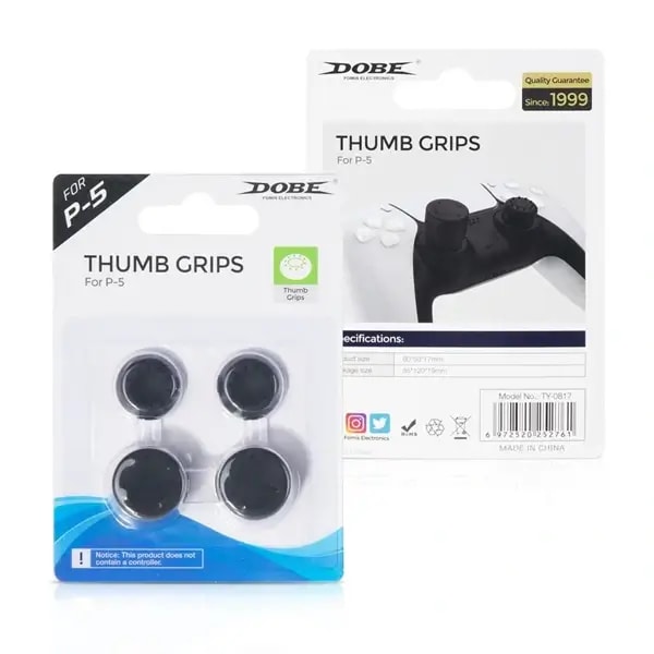 Embouts en silicone pour manette PS5 Dobe, vue 3