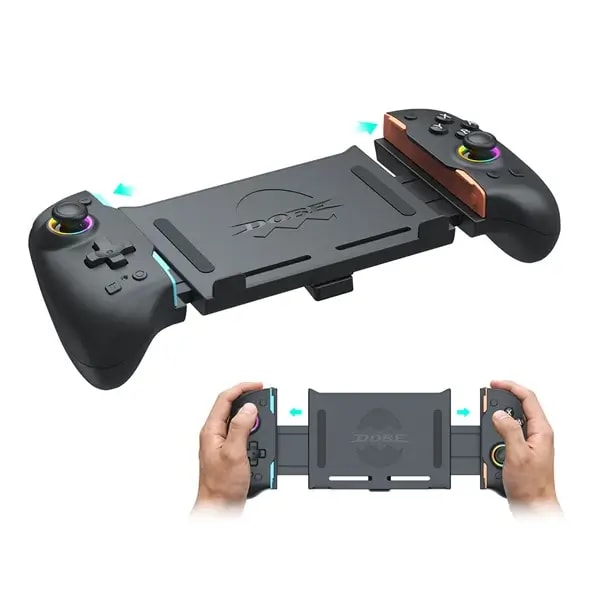 Manette de jeu extensible pour Nintendo Switch, Switch 2 et téléphone Dobe EggShell Controller – TNS-5117 — photo 1