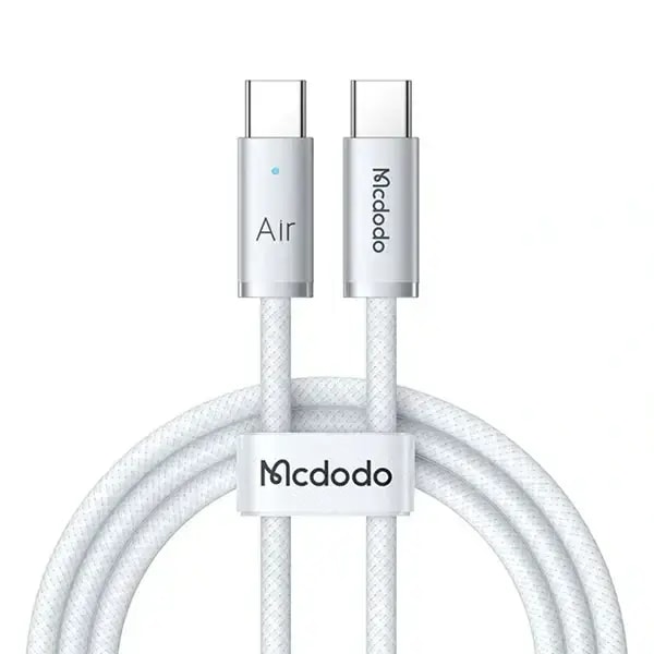 Câble de charge Mcdodo Cab Luma – 240W – Type-c vers type-c – 1.8m – Indicateur LED d’état de charge – Pour MacBook et iPhone – CA-7083 — photo 1