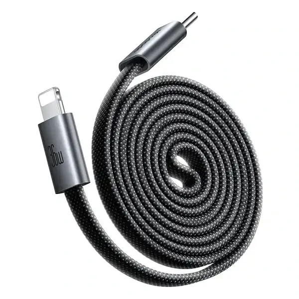 Câble de charge Mcdodo – 36W – Type-c vers Lightning pour iPhone – 1m – Câble magnétique auto-rétractable – CA-9910 — photo 1