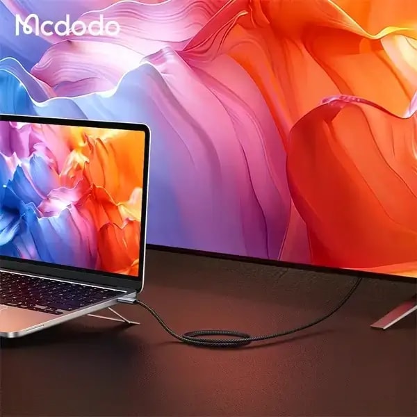 Câble adaptateur Mcdodo Cab Flow – Type-C vers HDMI – 8K – 2m – Pour transmissions d’images Ultra nette – CA-8040 — photo 2
