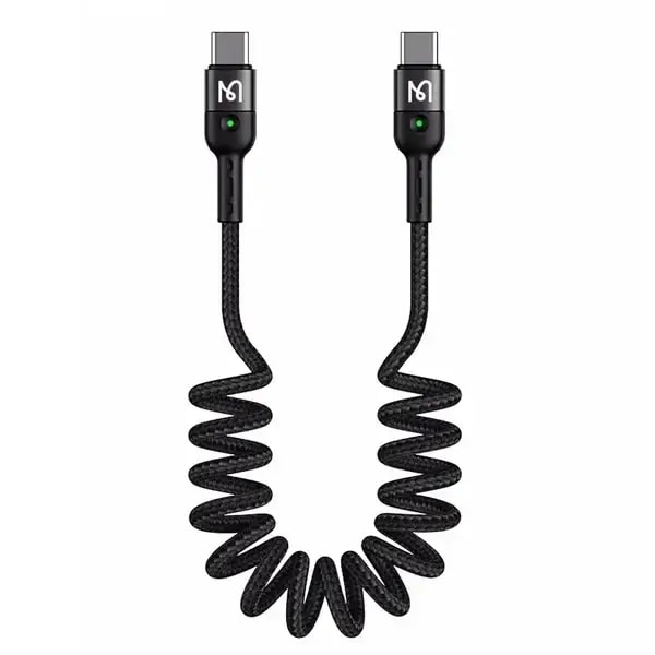Câble de charge flexible Mcdodo – Type-c vers Type-c – Puissance 36W – 1,8m