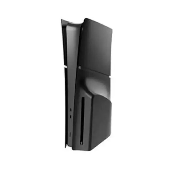 Coque de remplacement pour la PS5 Slim Édition – Façades et plaques arrière – Compatible uniquement avec la PS5 Slim version disque – Noir – GP-529 — photo 3