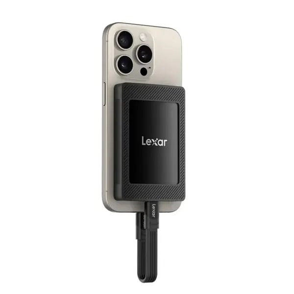 Disque Dur SSD 1To magnétique pour Smartphone Lexar – Gen 2×2 – Type-C – USB 3.0 – 2000MB/S – SL500 — photo 1
