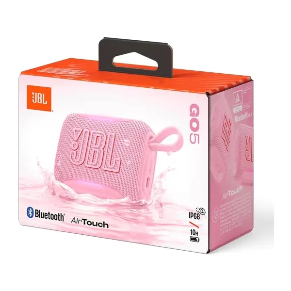 Mini enceinte portable JBL Go 5 – 10h d’autonomie – BT – IP68 – Éclairage d’ambiance sur les bords – Rose — photo 3